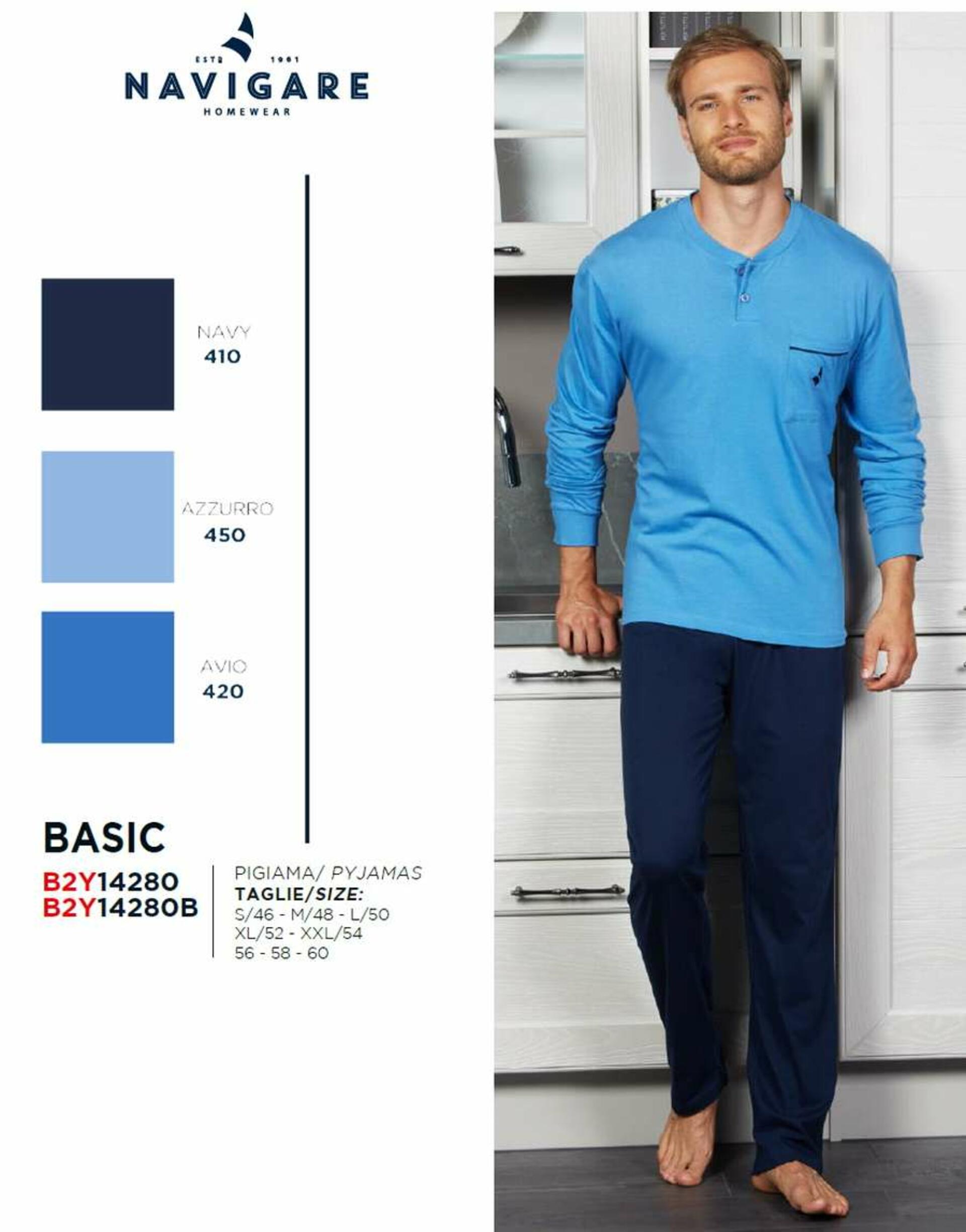 Boxer Uomo Navigare Navigare Pigiama Uomo Corto Tg Comode