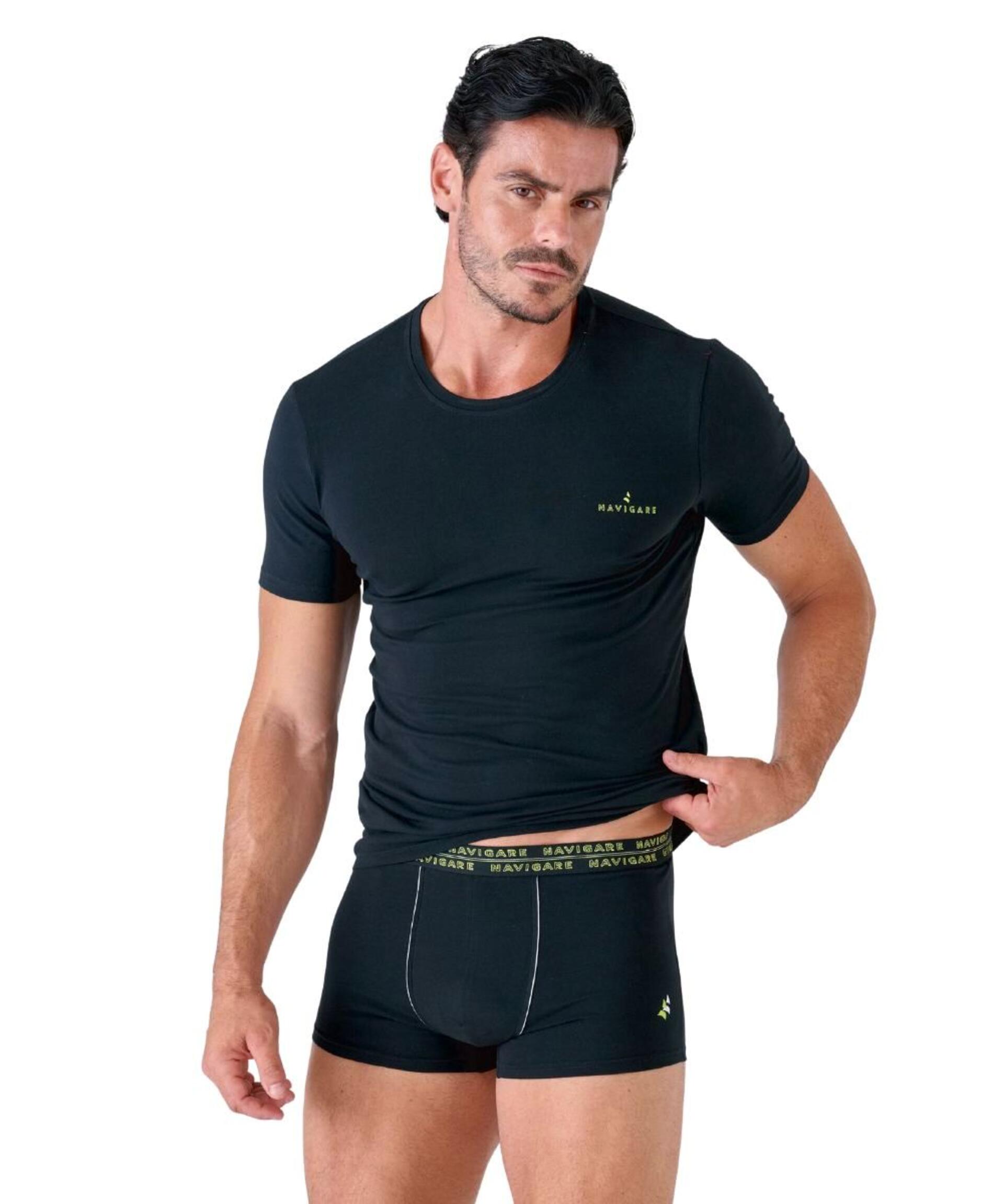 Conjunto de camiseta y bóxer Navigare 21630 para hombre Navigare ...