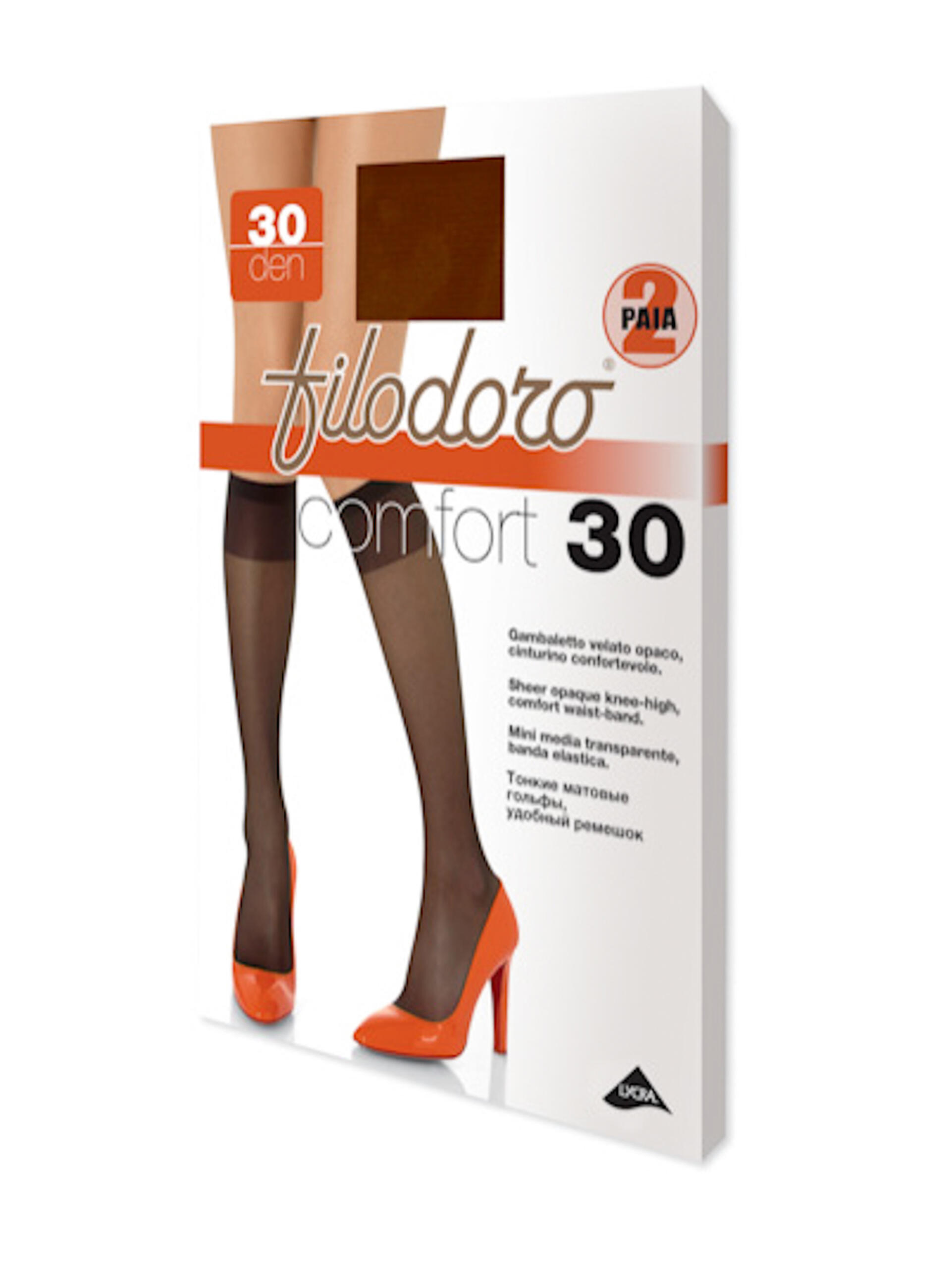 Gambaletto 40 Denari Velato Opaco | Filodoro - IntimoS&igrave; | Il Tuo Intimo