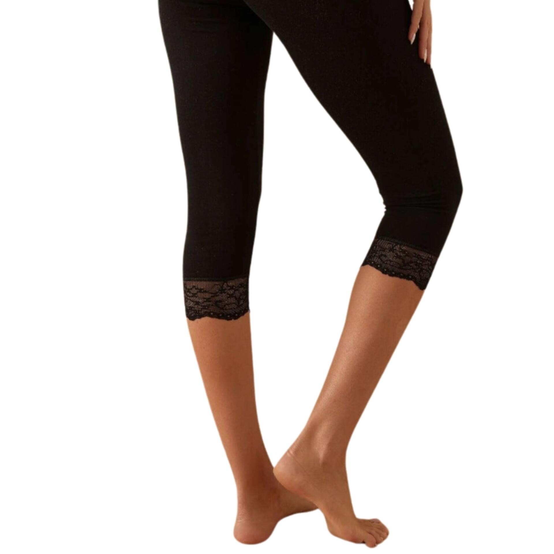Jadea Leggings pizzo bi-color 4734 Jadea Leggings pizzo bi-color 4734