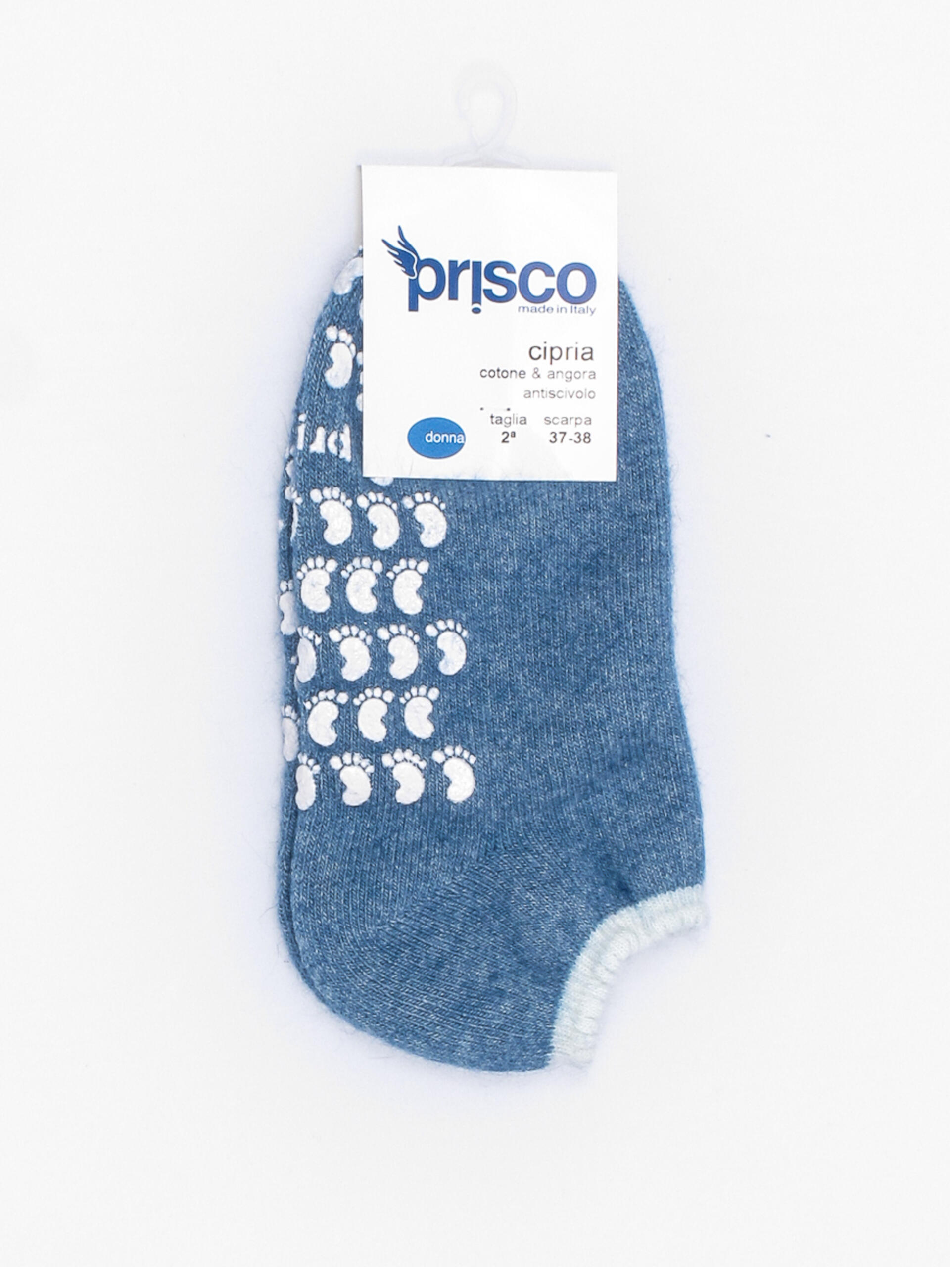 Calzini Antiscivolo Donna Yawlsow – 3 Paia Con Grip In Silicone, Righe Retrò, Per Yoga E Pilates