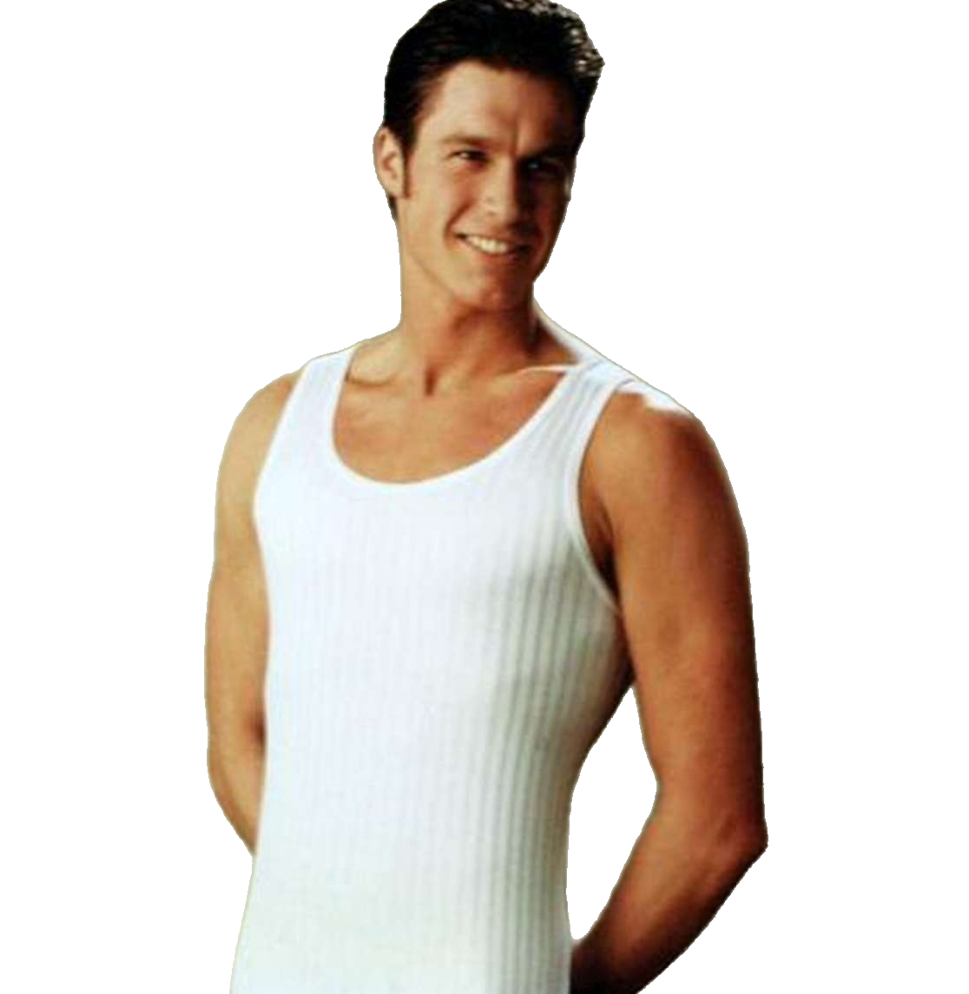 MORETTA Canotta Intima Donna Spalla Larga In Filo Di Scozia - Bianco, Taglia 3/S Mod. T393G - 2