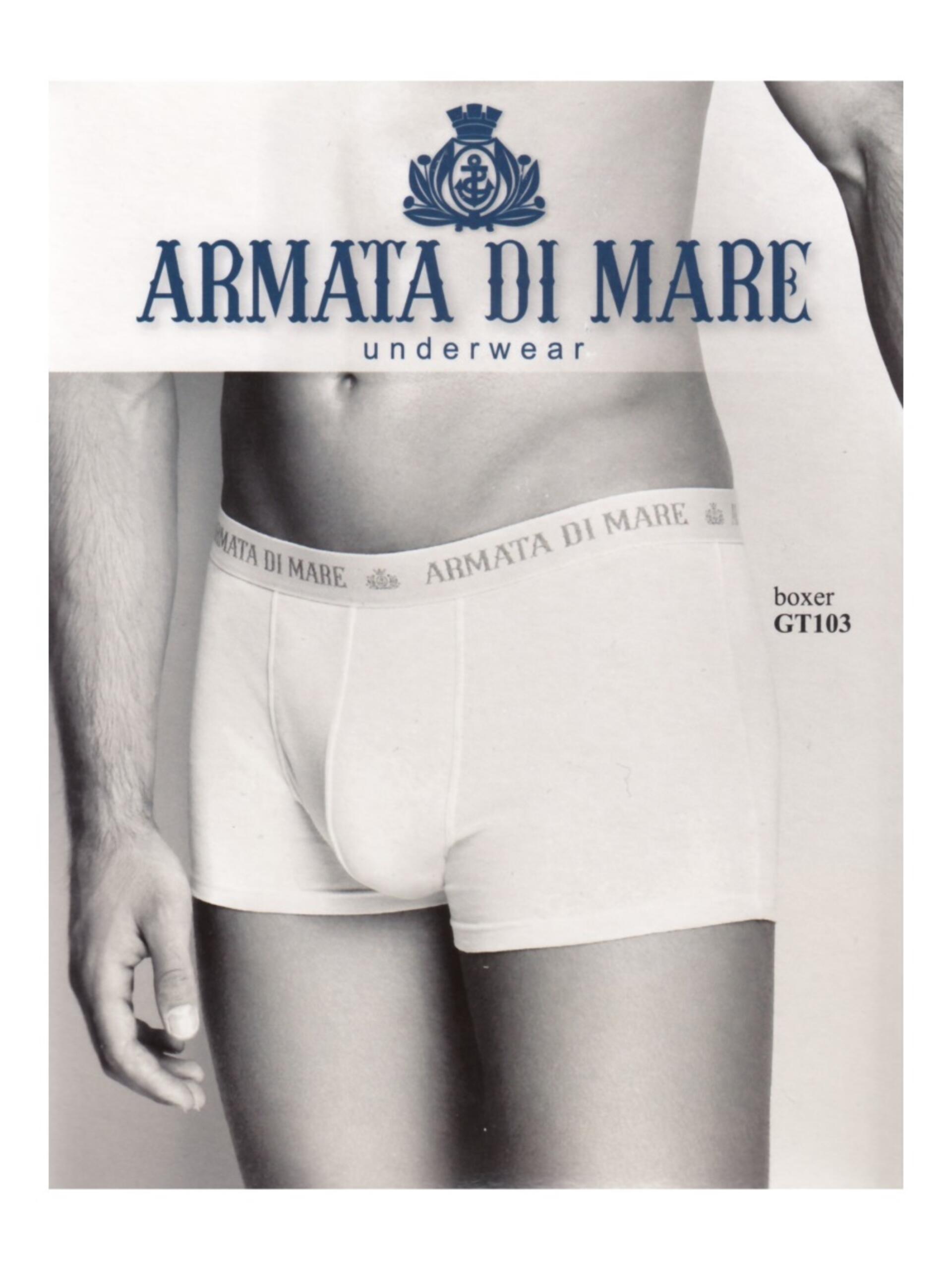MEN'S STRETCH COTTON BOXERS ARMATA DI MARE GT103 Armata di Mare ...