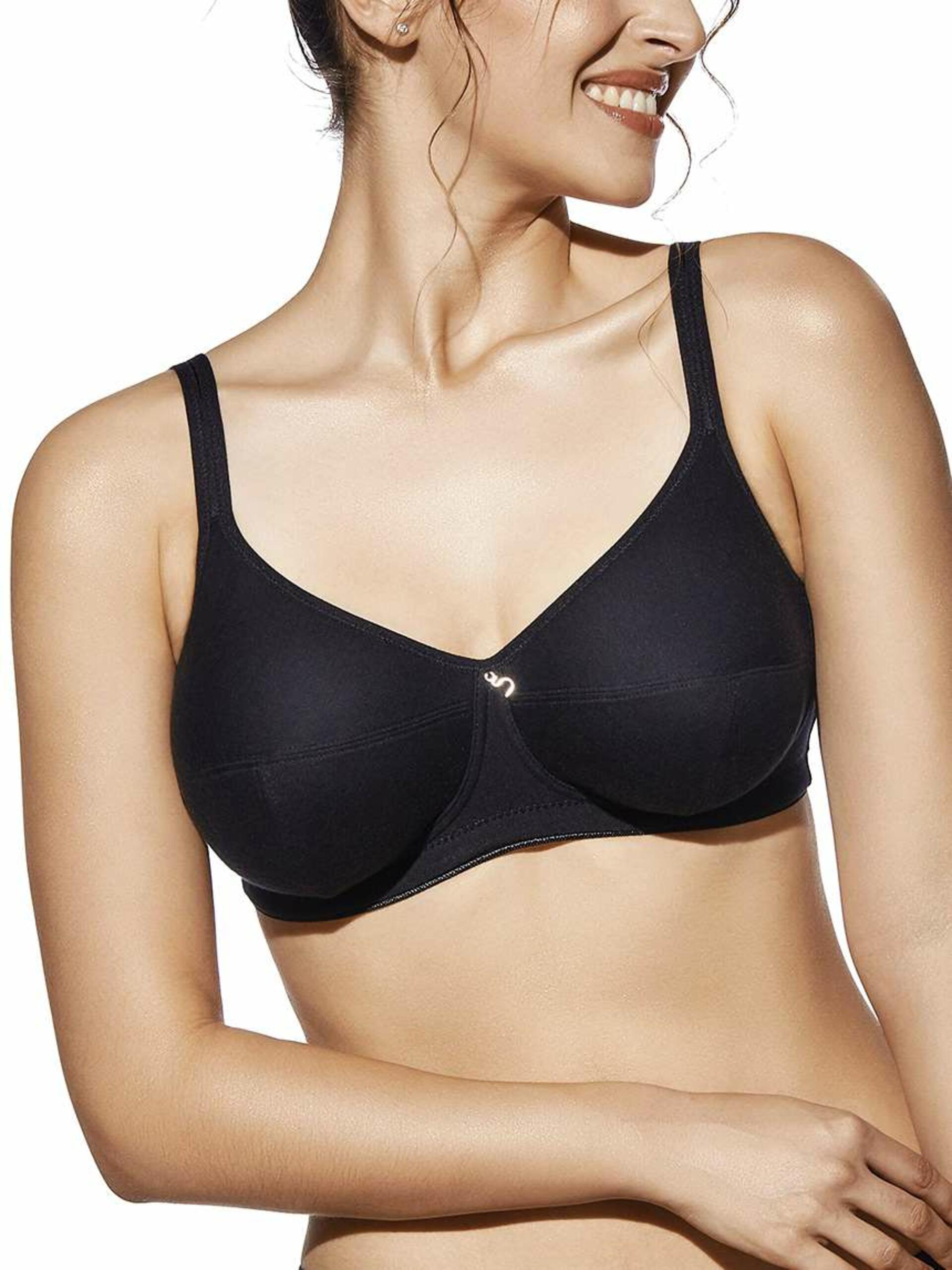 Selene Reggiseno Viola Coppa F – Imbottito, Modellante Con Taglio Laser, Copertura Perfetta