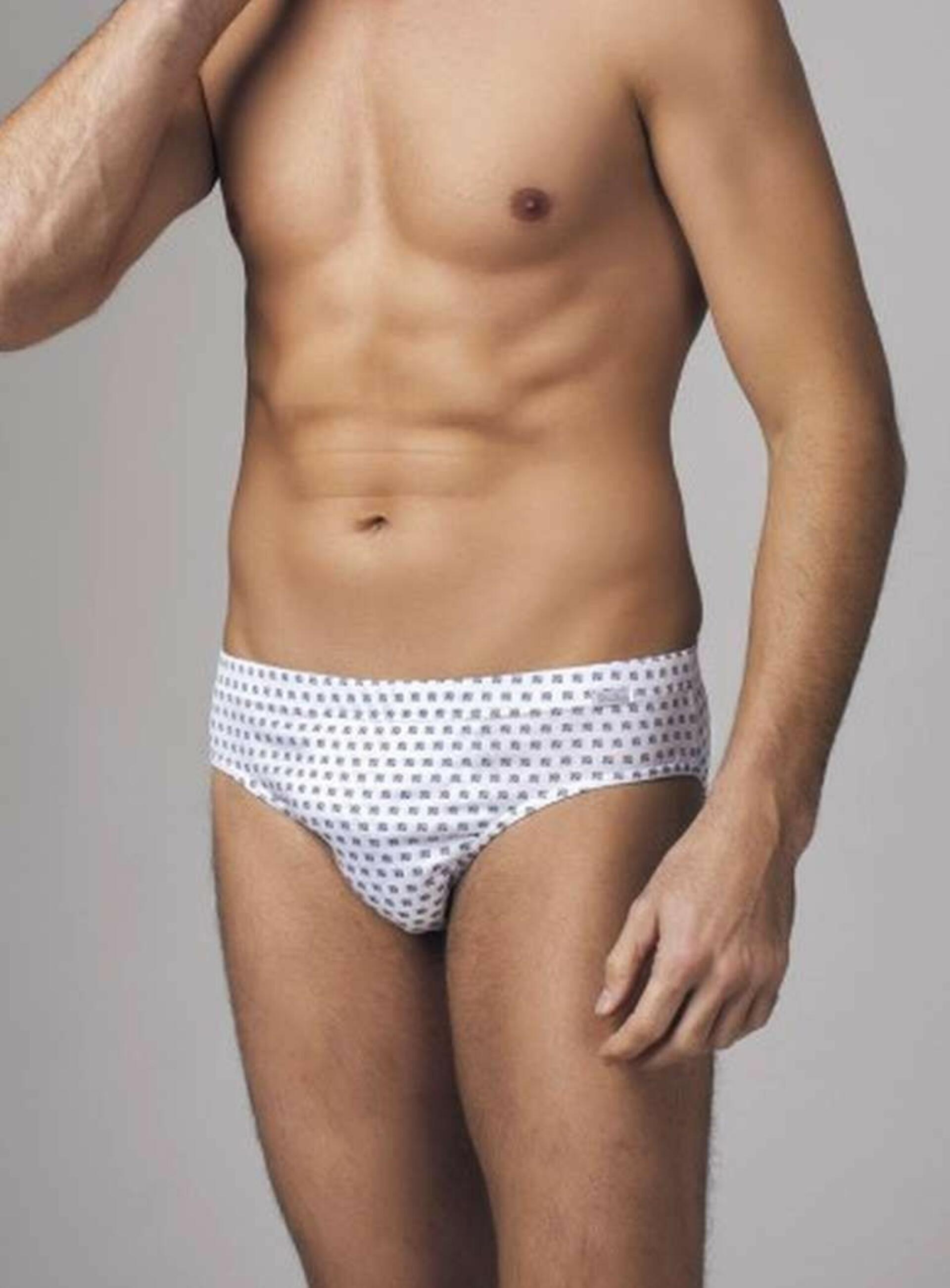 GARDA Slip Tanga Uomo 100% Filo Di Scozia – Confezione Da 6, Art.0950, Traspirante E Senza Cuciture, Made In Italy