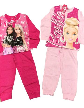 Pigiama bambina in jersey di cotone Barbie 1149 - SITE_NAME_SEO