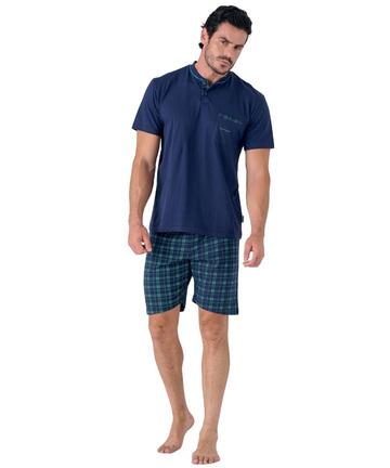Pigiama uomo a manica corta in cotone Navigare 141995 - SITE_NAME_SEO