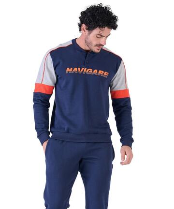 Мужской пижамный костюм из хлопкового флиса Navigare 142040 - SITE_NAME_SEO