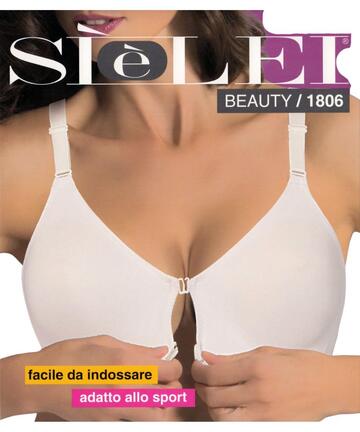 Reggiseno aperto davanti in microfibra SieLei Beauty 1806 - SITE_NAME_SEO