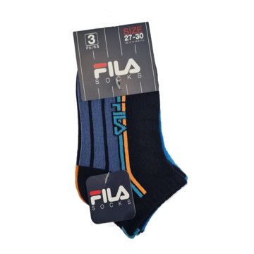 CALZA BAMBINO PRIMAVERILE INVISIBLE SOCKS FILA F8191 - 3 PAIA - SITE_NAME_SEO