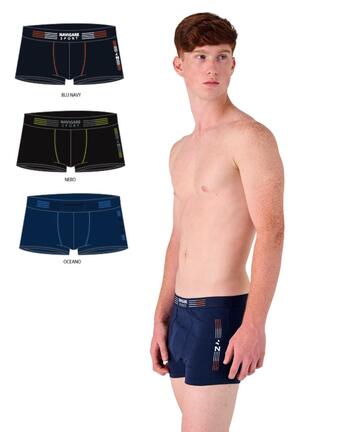 Boxer da ragazzo in cotone elasticizzato Navigare 21588J - SITE_NAME_SEO