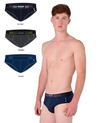 Slip ragazzo in cotone elasticizzato Navigare 21589J - SITE_NAME_SEO