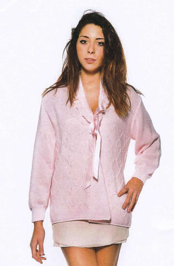 Liseuse donna  misto lana La Rocca Lingerie 215 - SITE_NAME_SEO