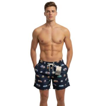 BE MISTIC 24239 BUS PRINTED SWIM SHORTS - SITE_NAME_SEO
