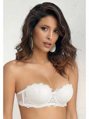 SIeLEI 2 Reggiseni Natural Cotton 1450 - Non Imbottito, Senza Ferretto, Biocotton, Comodo, Bianco, Taglia 4