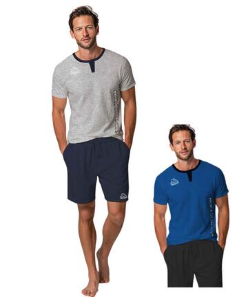 Pigiama uomo corto in jersey di cotone Kappa KMS26134 - SITE_NAME_SEO