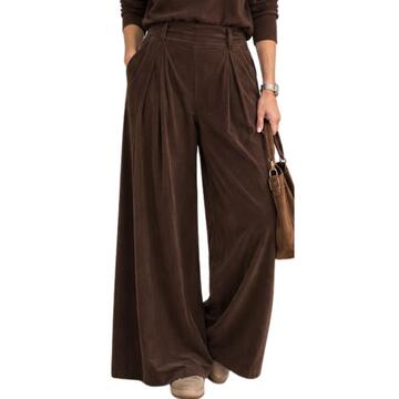 Pantalone a palazzo in velluto Flora 266135 - SITE_NAME_SEO