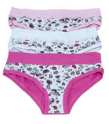 Slip ragazza in cotone elasticizzato Emy B2823J - SITE_NAME_SEO