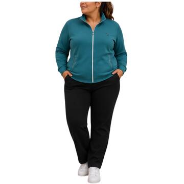 TUTA OVER DONNA IN COTONE FF 28-010 FEDERICA 3XL-4XL - SITE_NAME_SEO