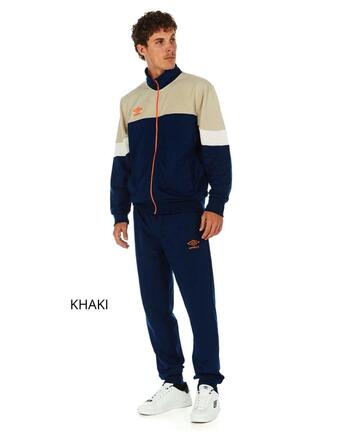 Tuta uomo in cotone garzato con zip Umbro UOS30276 - SITE_NAME_SEO