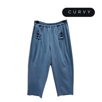 PANTALONE DONNA OVER PUNTO MILANO FLORA CURVY 3138 - SITE_NAME_SEO