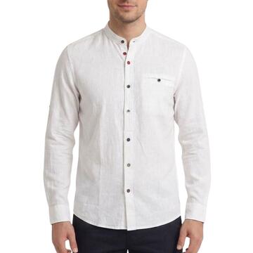 CAMICIA UOMO COREANA IN LINO MANICA LUNGA BE MISTIC 32536 - SITE_NAME_SEO