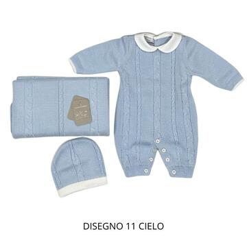 SET 3 PEZZI NEONATO NASCITA NAZARENO GABRIELLI NG-3488 - SITE_NAME_SEO