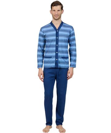 Pigiama uomo aperto in jersey di cotone Bip Bip 3776 - SITE_NAME_SEO