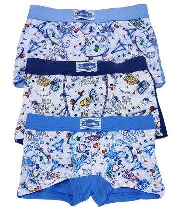 Boxer da bambino in cotone elasticizzato Gasolino U3888 (1 CAPO) - SITE_NAME_SEO