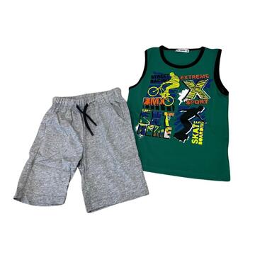 ZWEITEILIGES KOMPLETT KINDER TANK TOP BERMUDA NÄCHSTE SAISON 39106 - SITE_NAME_SEO