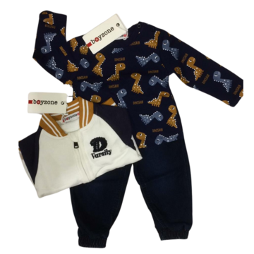 3 PIECE COMPLETE SET FOR NEWBORN 6-36 MONTHS 39217 BOYZONE - SITE_NAME_SEO