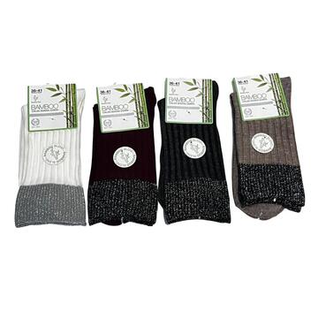 DAMEN-MIDI-SOCKEN BAMBUS MERITEX 4130 (1 PAAR) - SITE_NAME_SEO