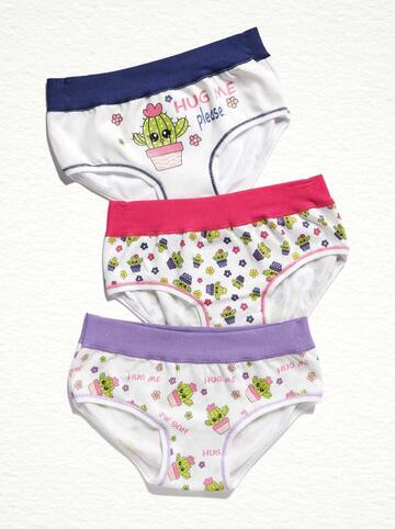 Slip bambina in cotone elasticizzato fantasia Jadea 492 - SITE_NAME_SEO