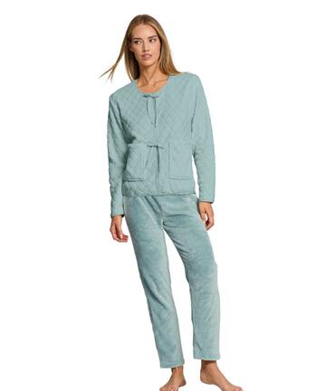 Tuta donna con zip in caldo pile coral Jadea 5286 - SITE_NAME_SEO