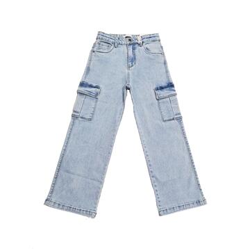 GIRLS' JEANS WITH BIG POCKETS LOLETA LB-53473 - SITE_NAME_SEO