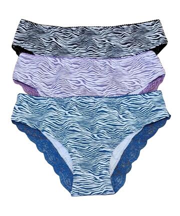 Slip donna moda in cotone elasticizzato e pizzo Jadea 6586 - SITE_NAME_SEO