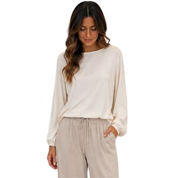 CASACCA DONNA MANICA LUNGA TINTA UNITA FLORA 69858 - SITE_NAME_SEO
