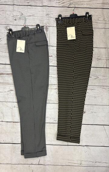 PANTALONE DONNA ELASTICIZZATO FLORA 462P69B - SITE_NAME_SEO