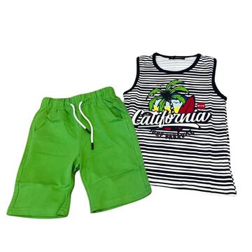 BOYZONE BB37810 TANKTOP UND BERMUDA-SET FÜR KINDER - SITE_NAME_SEO