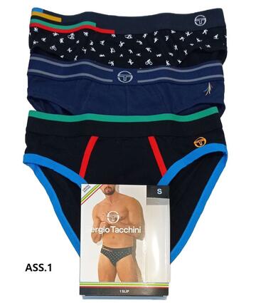 Fashion men's briefs in stretch cotton Sergio Tacchini 7010S - SITE_NAME_SEO