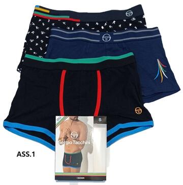 Men's fashion boxer in stretch cotton Sergio Tacchini 7010B - SITE_NAME_SEO