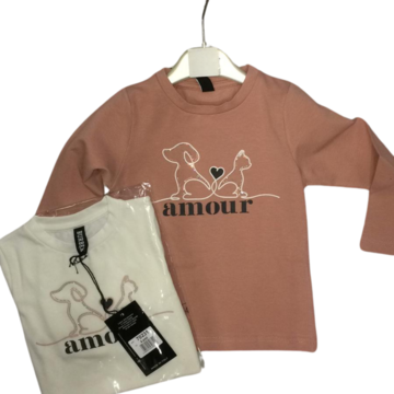 GIRLS LONG SLEEVED T-SHIRT 3-7 YEARS 70231 BEMBO - SITE_NAME_SEO