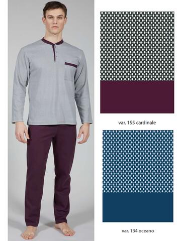 Men's warm cotton jersey pajamas Bip Bip 7149 - SITE_NAME_SEO