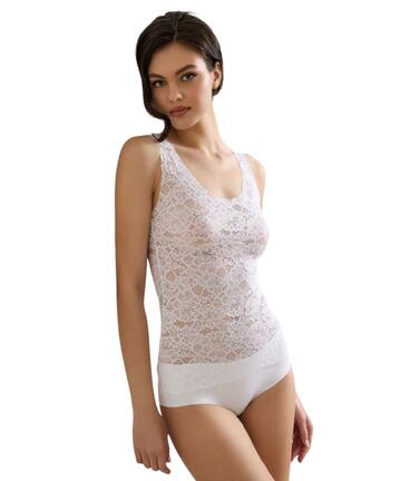 Canottiera donna pizzo taglio laser Jadea 8024 - SITE_NAME_SEO