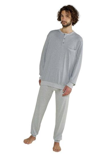 Pigiama uomo in cotone caldo StellaDueGi U8346 - SITE_NAME_SEO