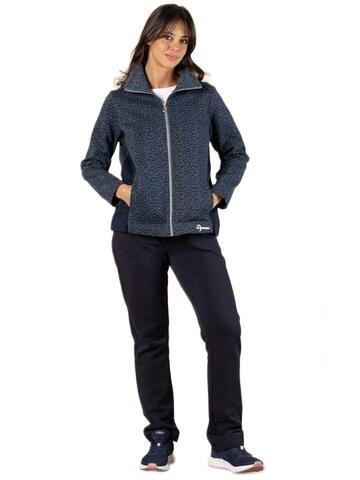 Tuta donna in cotone felpato con zip Fratelli Campagnolo 8Q76468 - SITE_NAME_SEO