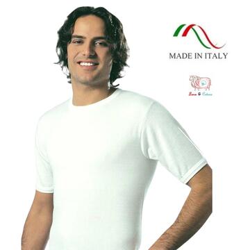MAGLIA GIROCOLLO LANA COTONE UOMO LEABLE 90 Tg.4/8 - SITE_NAME_SEO