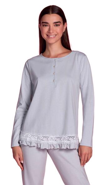 Women's seraph pajamas in cotton jersey Andra 9514 - SITE_NAME_SEO