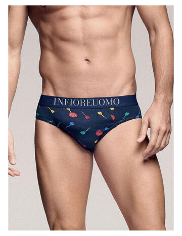 Slip uomo moda in cotone elasticizzato Infiore Uomo DRT0952 - SITE_NAME_SEO