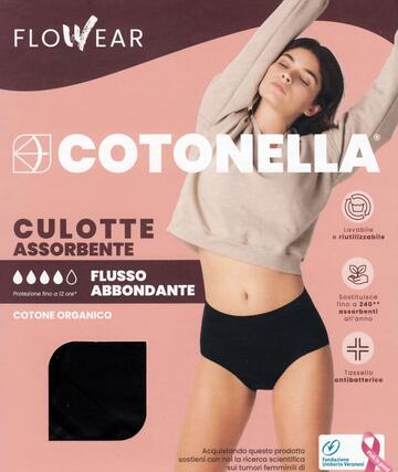 Culotte assorbente LAVABILE in cotone elasticizzato Cotonella ADB63 - SITE_NAME_SEO